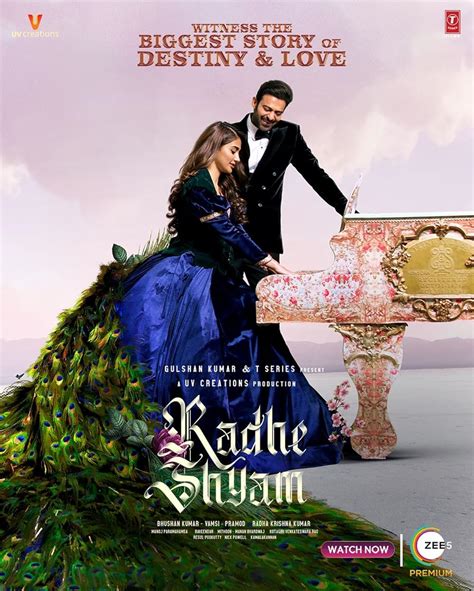 Watch Radhe Shyam (2022) Full HD Hindi Movie Online on ZEE5